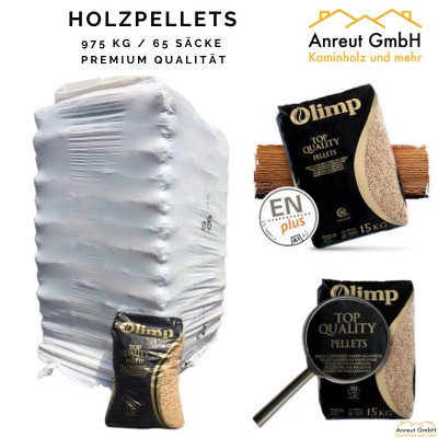 HOLZPELLETS OLIMP Premium-Qualität 975 kg