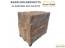 NADELHOLZBRIKETTS "Pini&Kay" 684 kg / 36 Kartons auf Palette