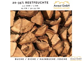 3,2 SRM (2 RM) EICHE ca. 25cm, 20-35% Restfeuchte