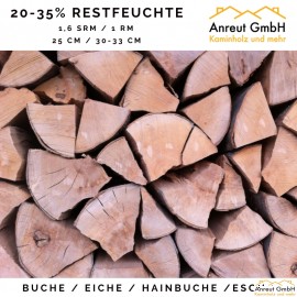 1,6 SRM (1 RM) BUCHE ca. 20-35% Restfeuchte